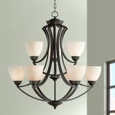 Industrial Chandelier ??? White