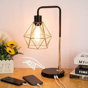 Industrial Table Lamp ??? Gold