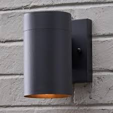 Minimal Exterior Wall Light ??? Matte Black