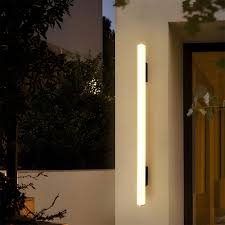 Minimal Exterior Wall Light ??? White