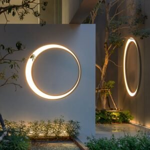 Modern Garden Light ??? Chrome