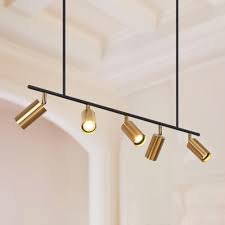 Contemporary Track Lighting System ??? Gold
